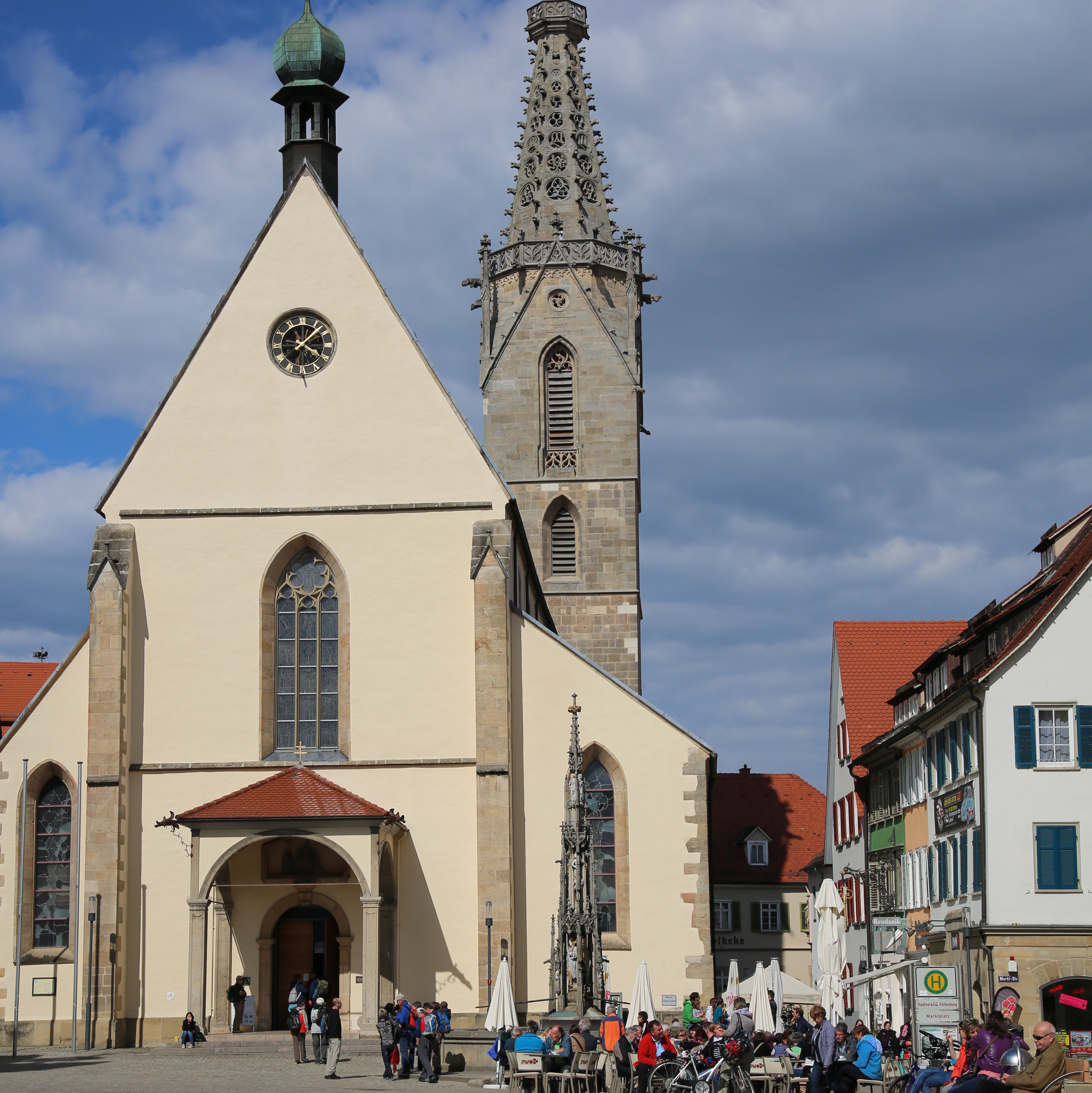 Ansicht Dom und Marktplatz