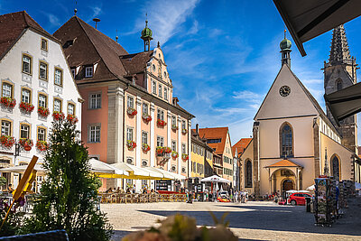 Marktplatz Rottenburg am Neckar