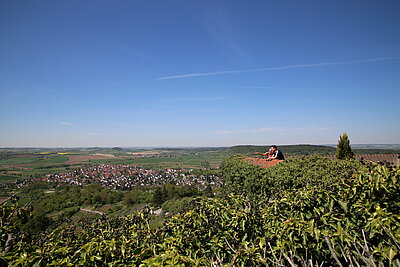Aussicht von der Wurmlinger Kapelle
