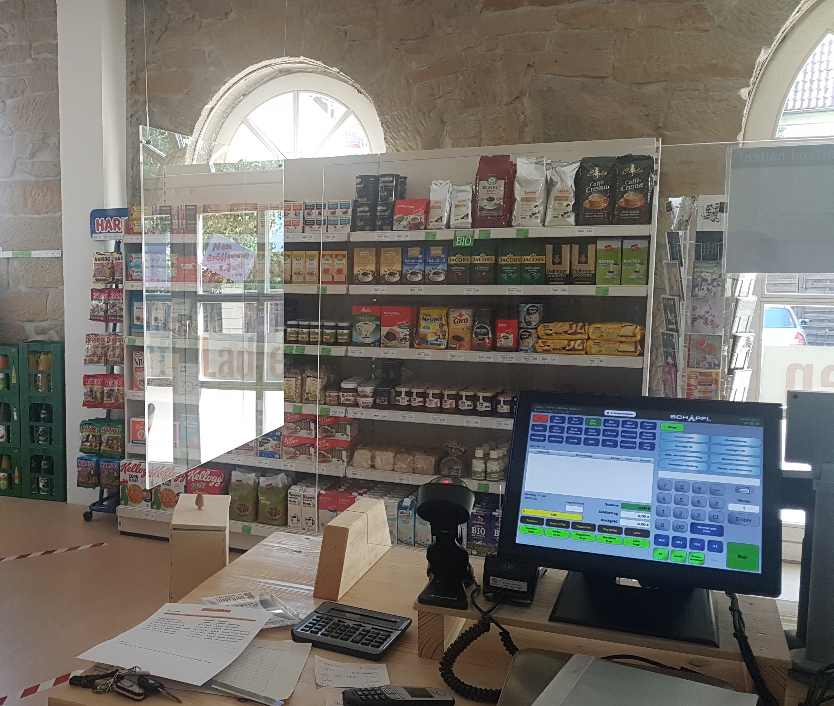 Innenansicht Dorfladen Seebronn
