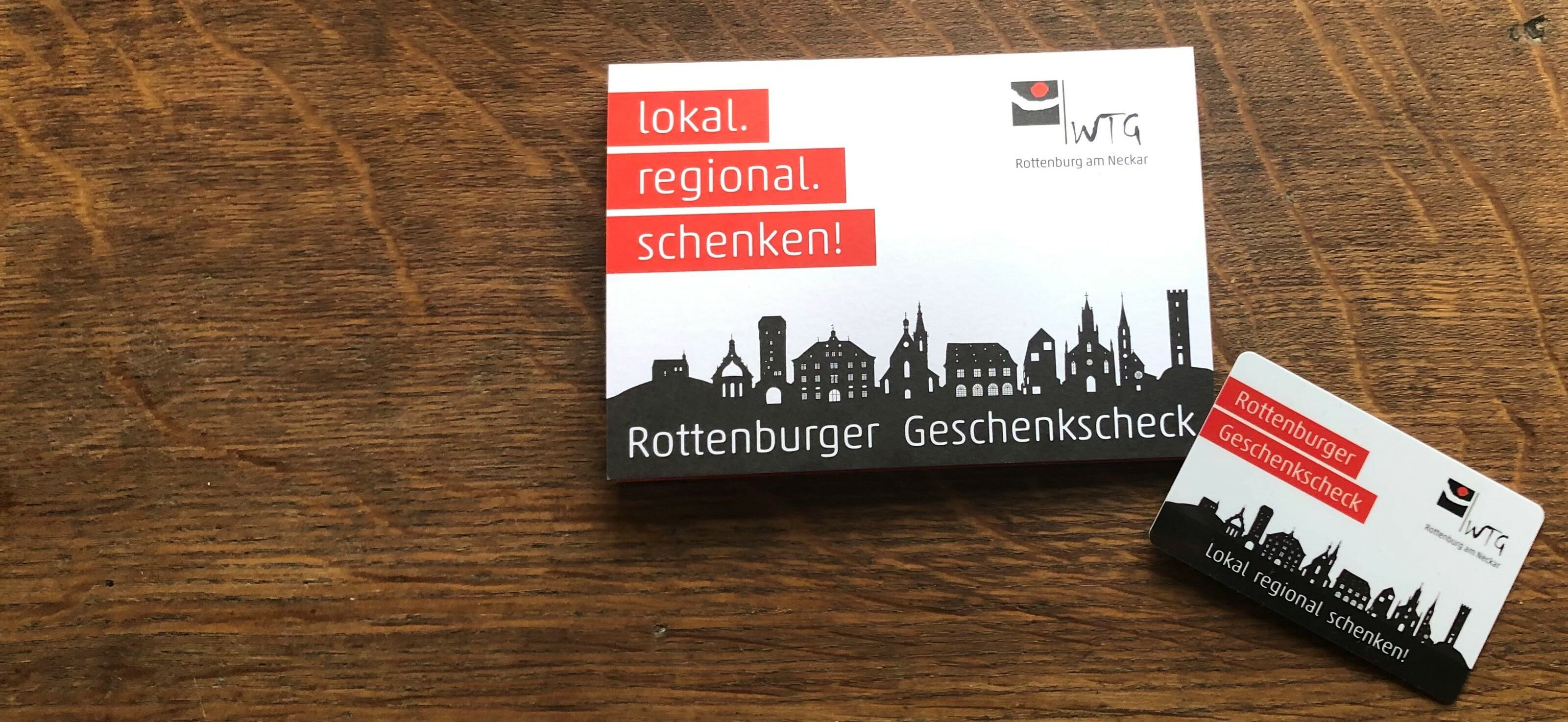 Rottenburger Geschenkscheck