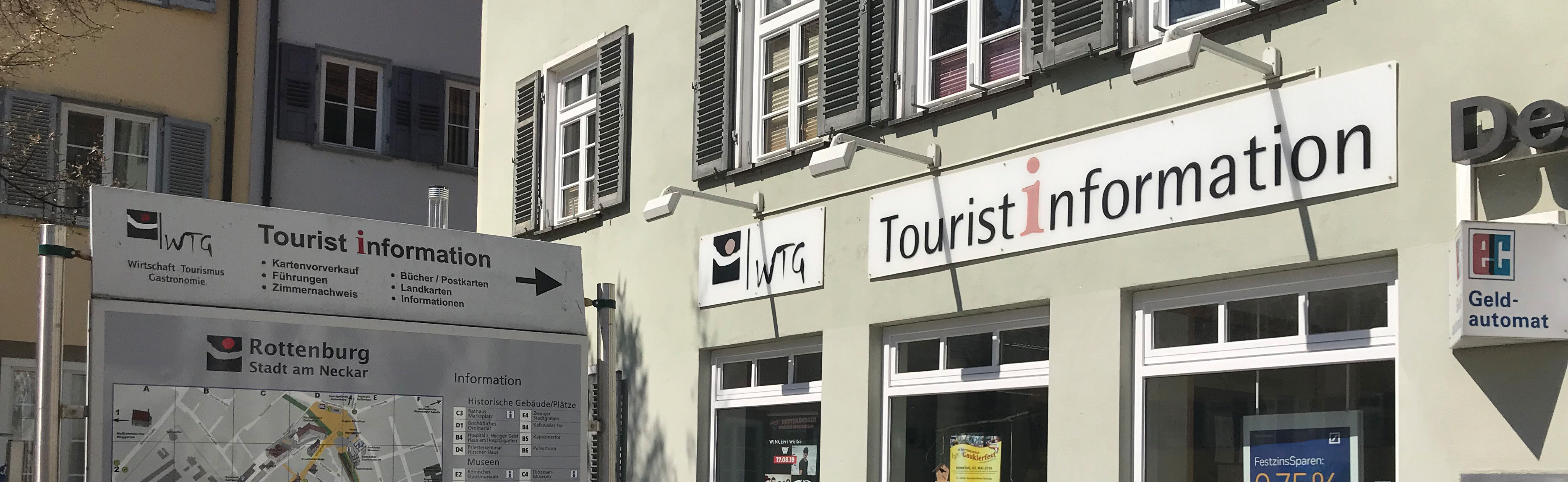 Außenansicht der WTG Tourist Information