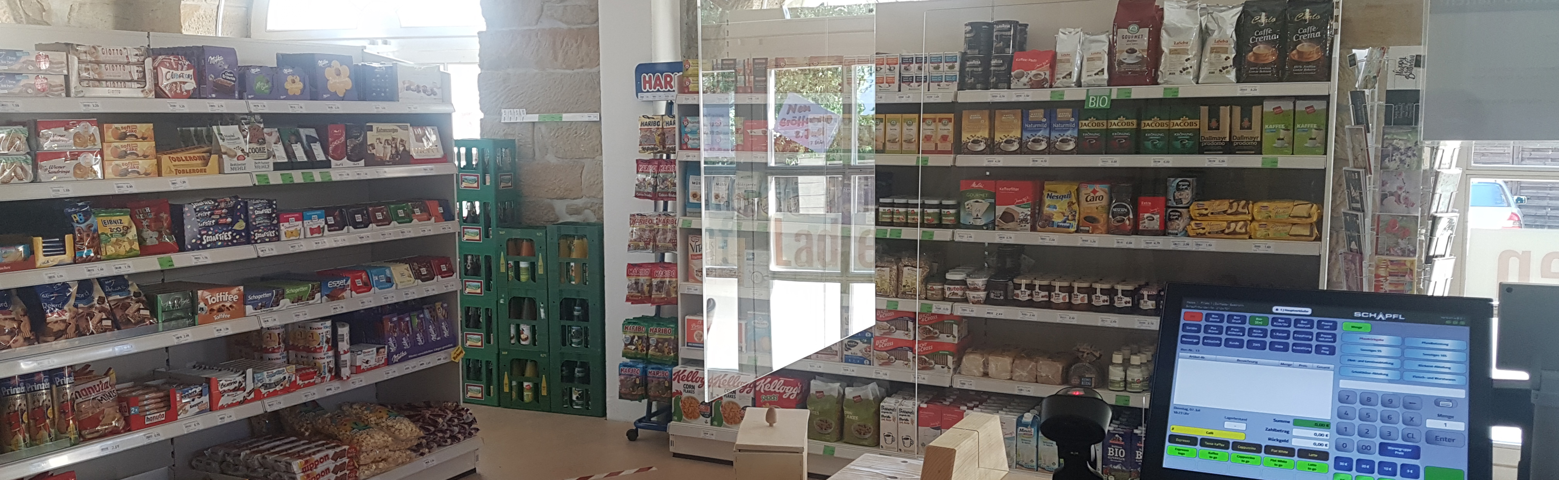 Innenansicht Dorfladen Seebronn