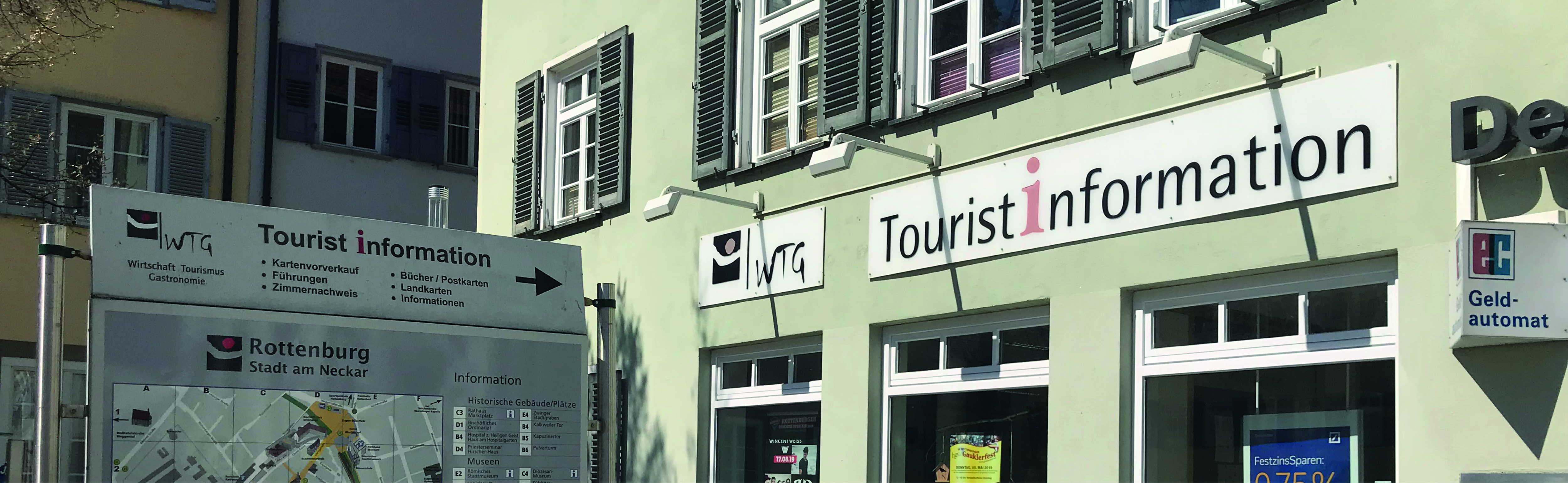 Außenansicht WTG Tourist Information