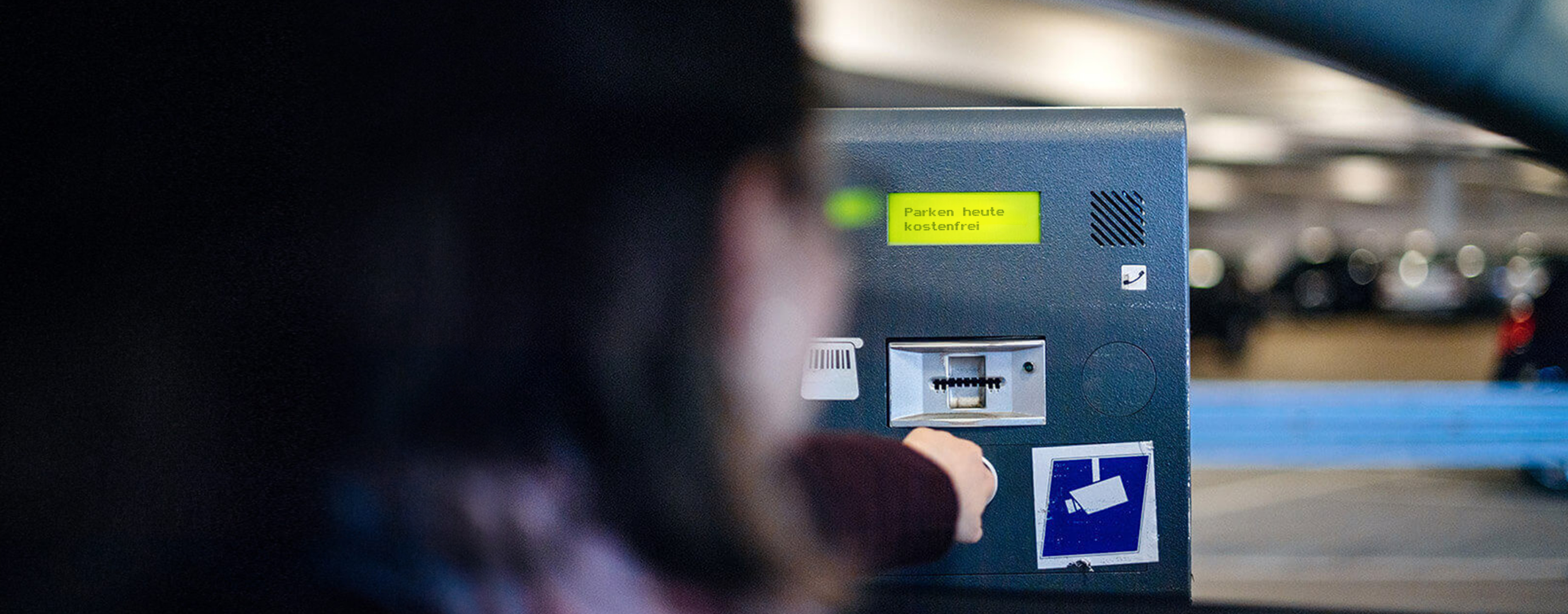 Parkticket Automat