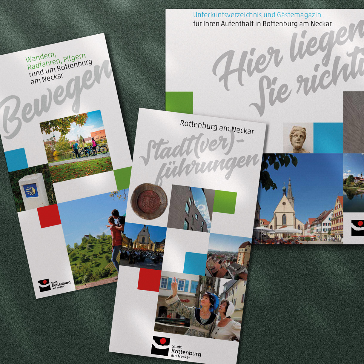 Verschiedene Prospekte