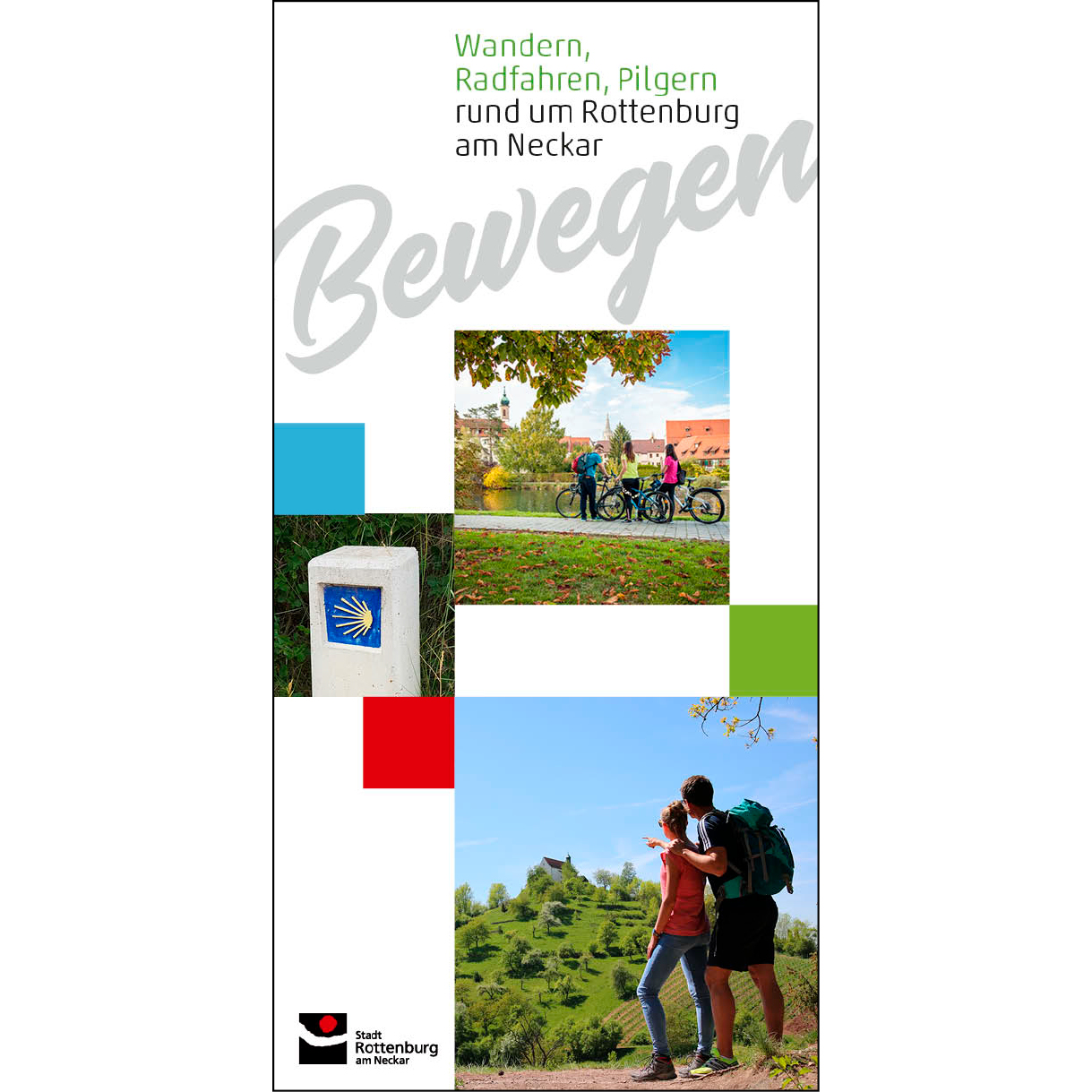 Vorderseite des Flyers "Bewegen"