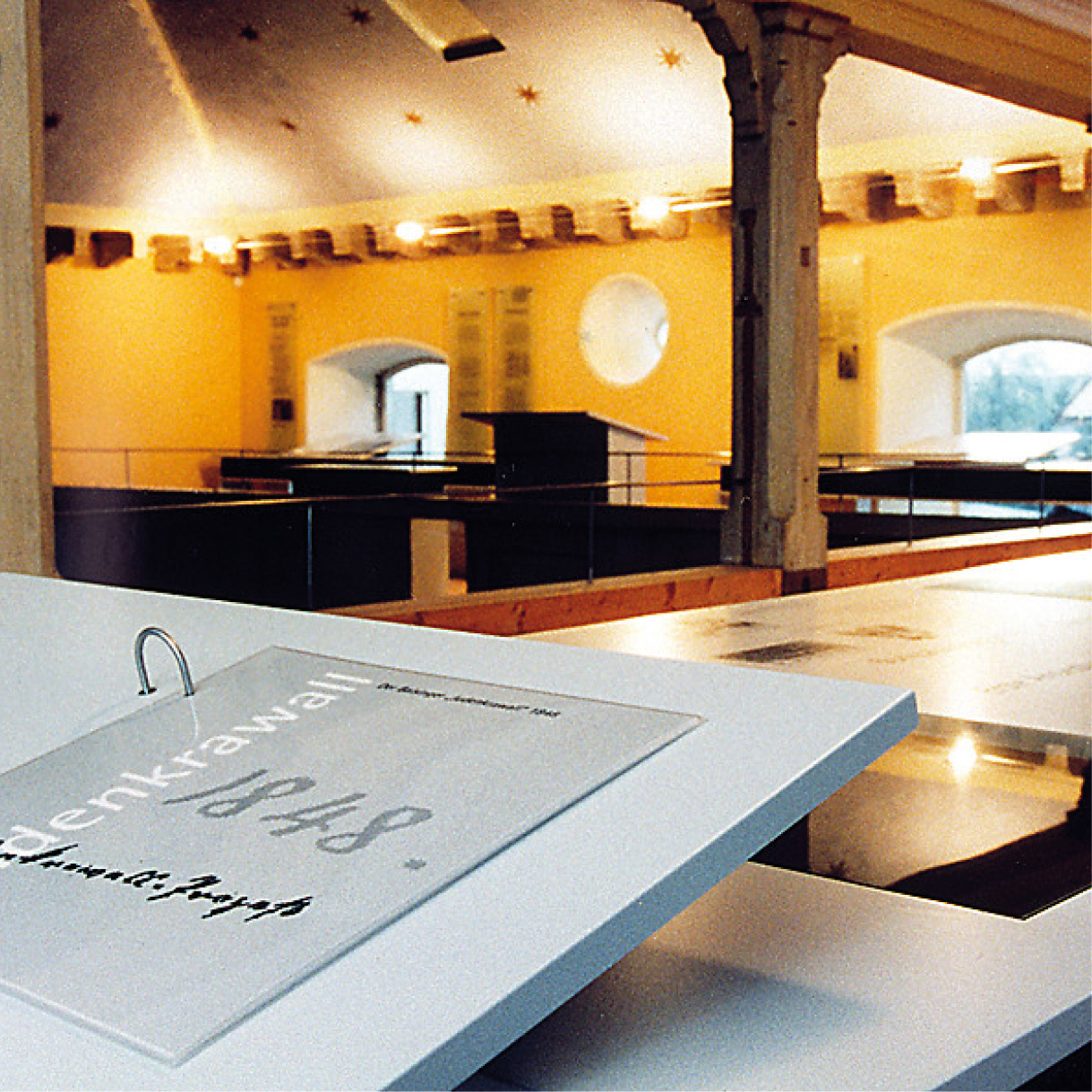 Innenansicht der Synagoge Baisingen