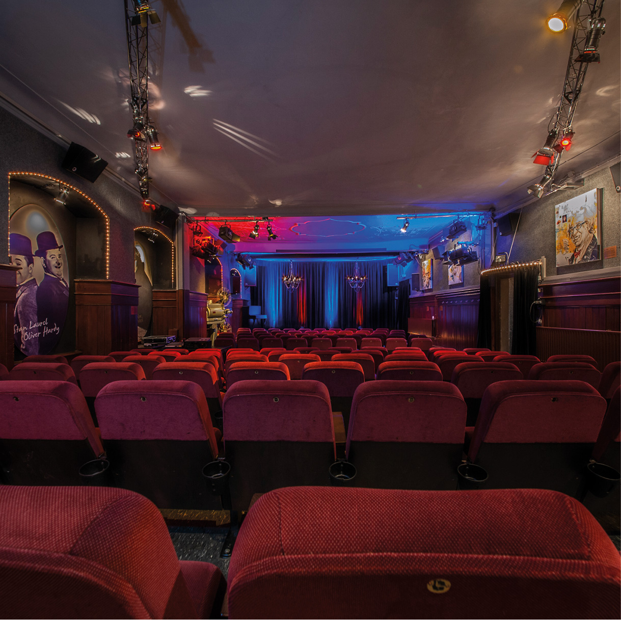 Saal im Kino im Waldhorn