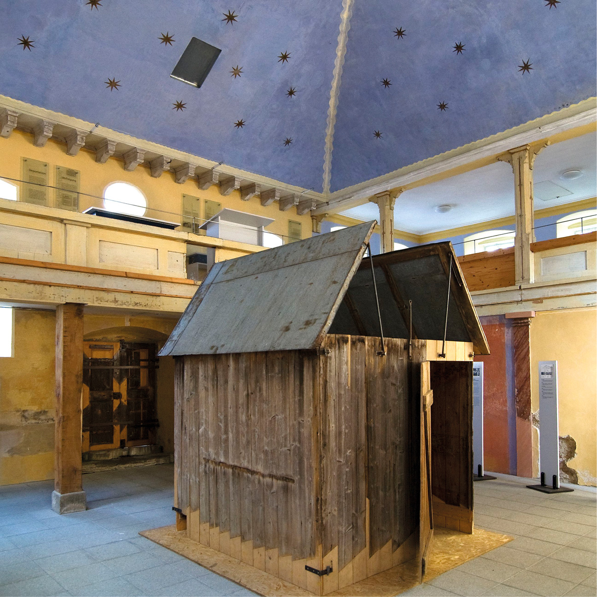 Laubhütte in der Synagoge Basingen