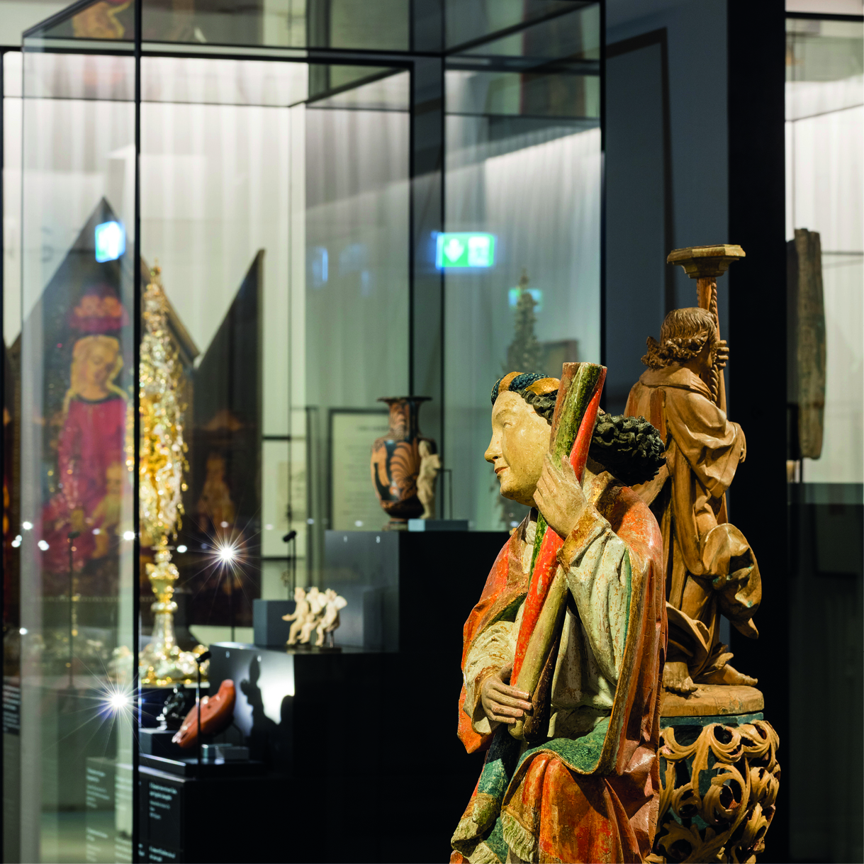 Ausstellungsstücke im Diözesanmuseum Rottenburg