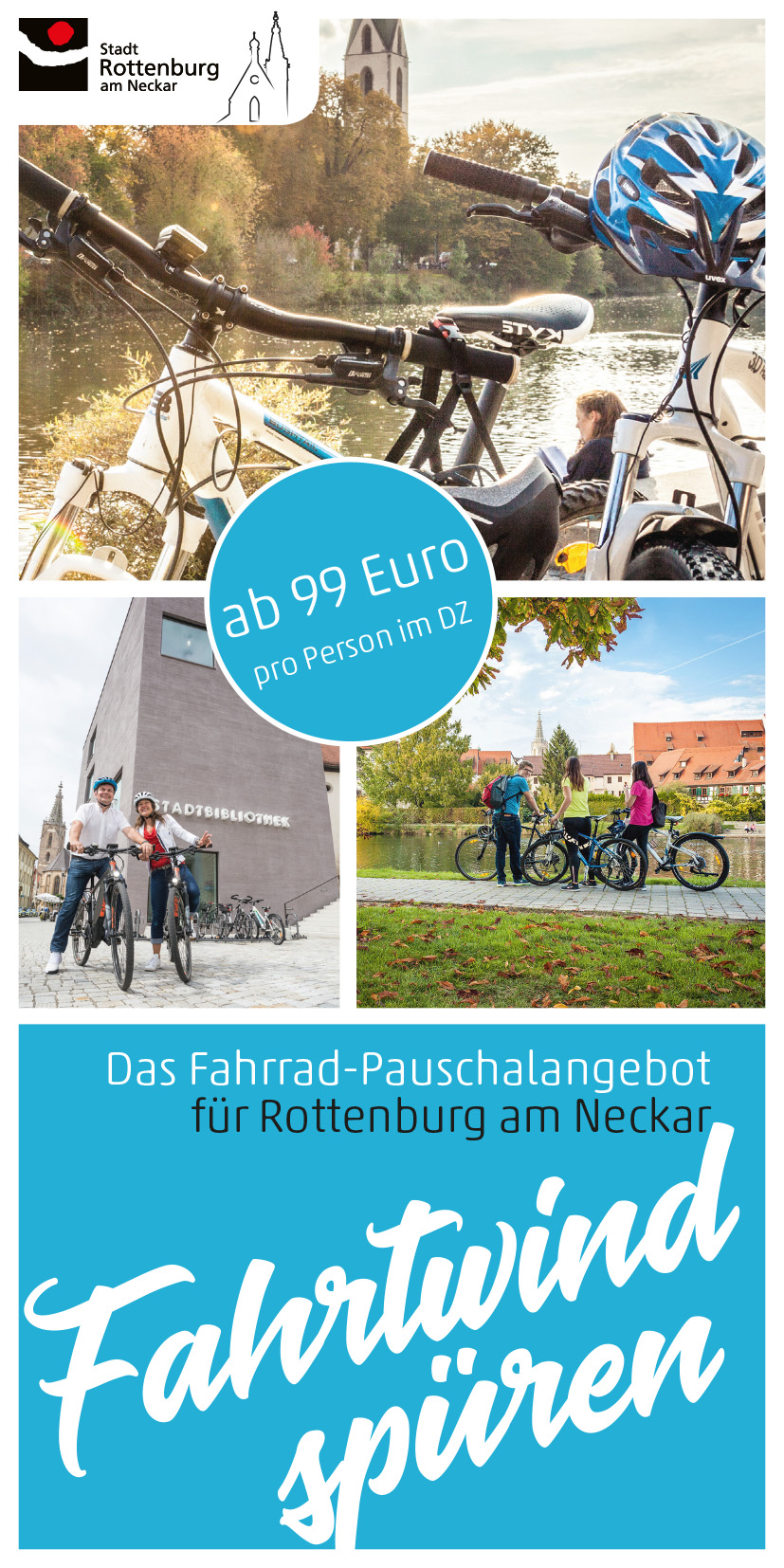 Vorderansicht Flyer "Fahrtwind spüren"