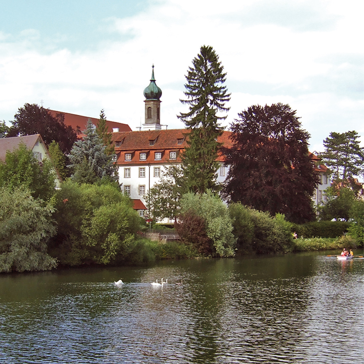 Neckar vor dem Priesterseminar