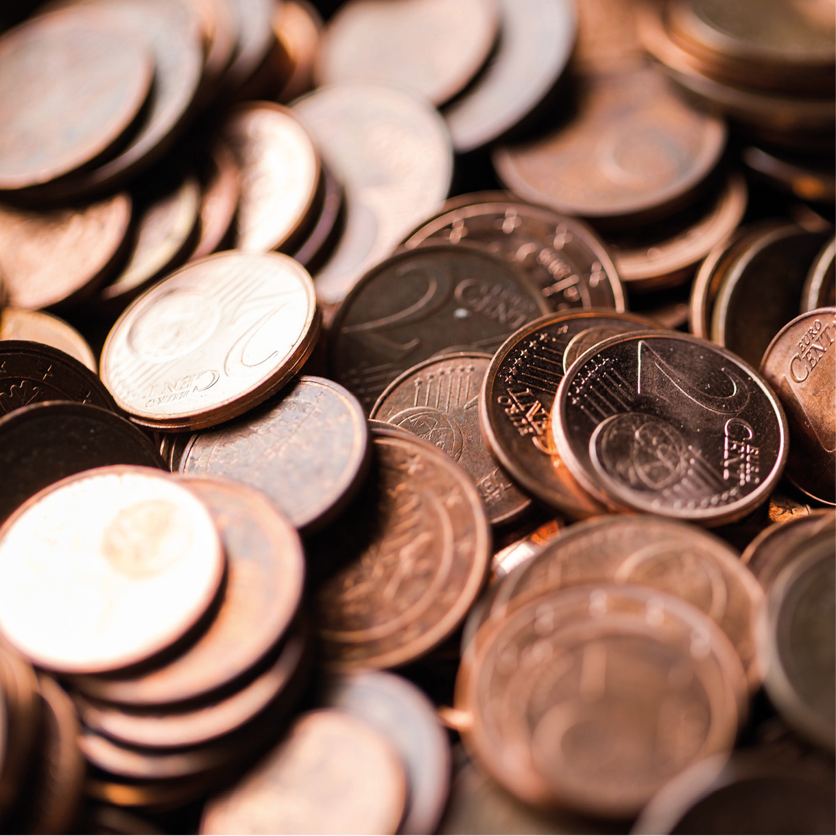Viele Münzen